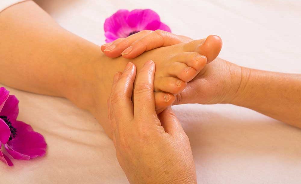 Ayurvedische Fußmassage